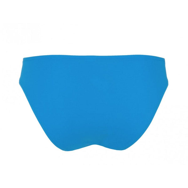 Bas de bain slip taille basse AJOURAGE COUTURE LISE CHARMEL Turquoise