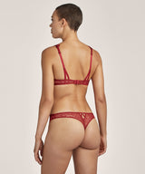 Soutien-gorge corbeille ART OF INK AUBADE French Red