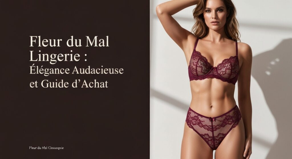 Fleur du mal lingerie : élégance audacieuse et guide d'achat avec texte