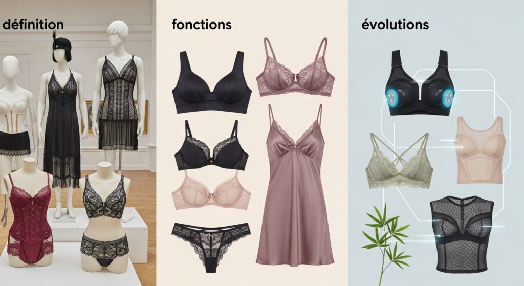 La lingerie : définition, fonctions et évolutions sans aucun texte