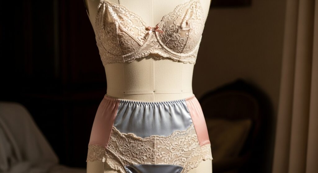 La lingerie vintage : élégance, matières et silhouette sans aucun texte