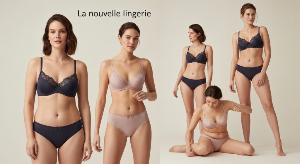 La nouvelle lingerie : confort, esthétique et production responsable sans aucun texte