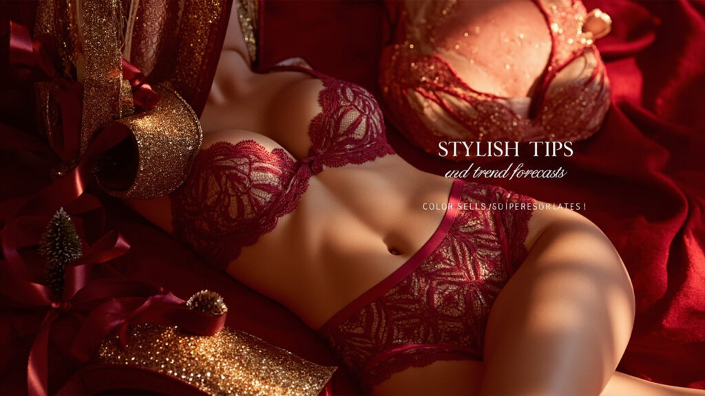 Lingerie de Noël : idées, tendances et conseils avec texte